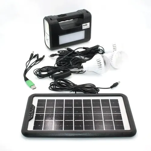 Переносной фонарь на солнечной батареи LED COB Solar FL3272 с зарядкой для телефона 4500 мА/ч - фото 4