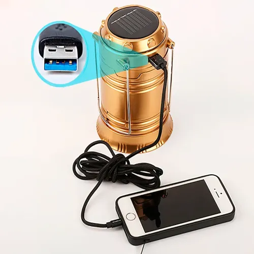 Фонарь на солнечной панели GoldOrion OR-5800T с функцией PowerBank - фото 6