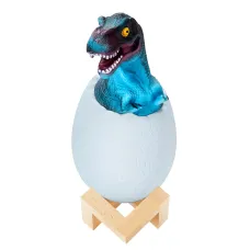 Детский светильник SUNROZ 3D Dinosaur Lamp Динозаврик в яйце с пультом ДУ