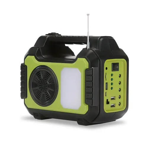 Портативная солнечная система GD 8072 на 30 Вт с Bluetooth, FM, MP3 - фото 3