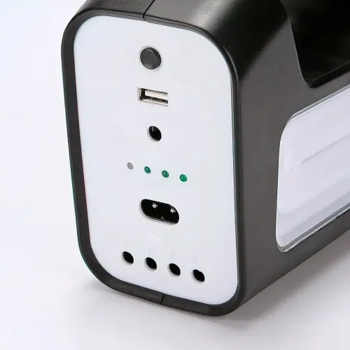 Солнечная система GD 9 на 4500 мА/ч с функцией PowerBank и выносными лампочками - фото 3