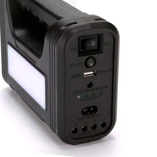 Сонячна система GD 17 на 4000 мА/год з функцією PowerBank і виносними лампочками - фото 5