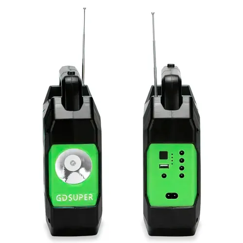 Солнечная система GD 15 с радио и MP3, Bluetooth на 9000 мА/ч, с функцией повербанк - фото 4