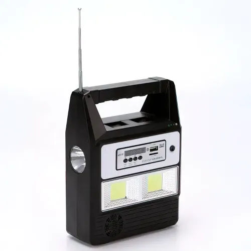 Портативная солнечная система GD 8216 на с Bluetooth, FM, MP3 и зарядкой для телефонов - фото 2