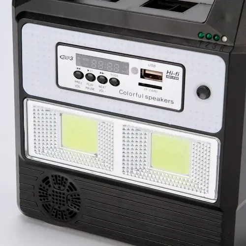 Портативная солнечная система GD 8216 на с Bluetooth, FM, MP3 и зарядкой для телефонов - фото 6