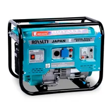Генератор бензиновый с стартером ROYALTY RT17500DX, однофазный, 3.0/3.5 кВт
