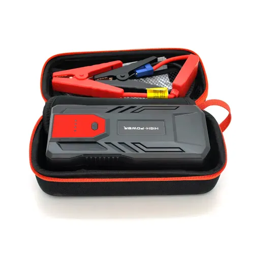 Пусковое устройство автомобильного аккумулятора PowerBank M33, 1500 А, 9800 мА/ч с кейсом - фото 4