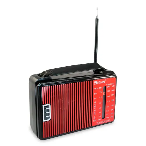 Портативный радиоприемник GOLON RX-A08 AC с частотами FM, AM, SW1, SW2 от батареек и от сети 220 В - фото 3