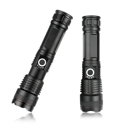 Фонарик аккумуляторный ручной X-Bail BL-X71-P51, 1200 м, ударостойкий, влагозащищенный