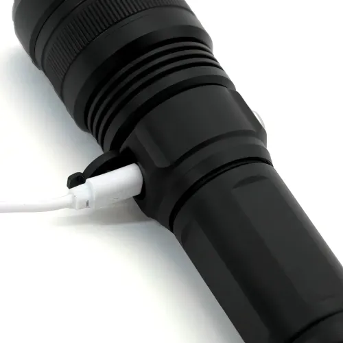 Фонарик аккумуляторный ручной X-Bail BL-1827-P90, 500 м, ударостойкий, влагозащищенный - фото 5