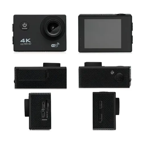 Экшн камера с пультом 4K DVR Sport S3R Wi-Fi водонепроницаемая, 900 мА/ч - фото 3