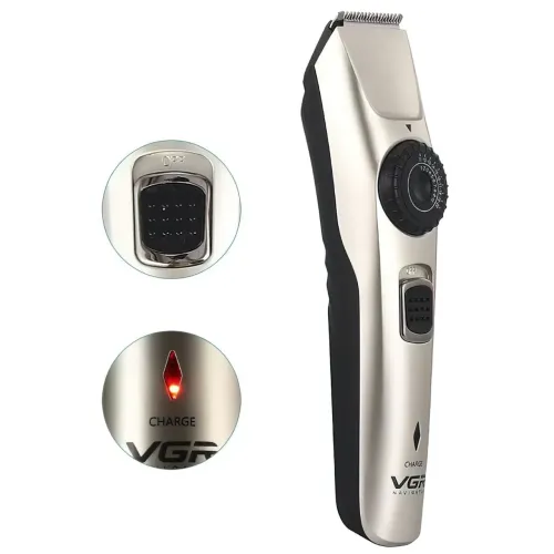 Акумуляторна машинка для стриження VGR V-031, з регулятором довжини, 10 Вт, 90 хвилин роботи - фото 3