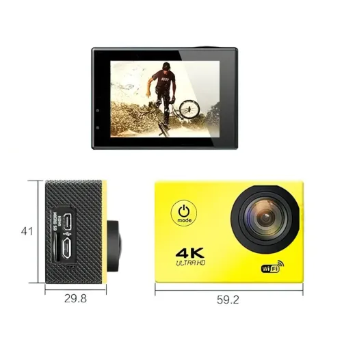 Екшн камера (Action Camera) S2, WiFi, 4К, водонепроникність до 30 м - фото 6
