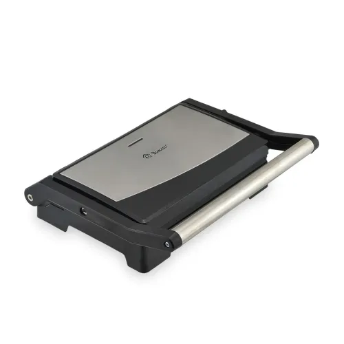 Гриль электрический Domotec MS 7708, контактный, прижимной с антипригарным гранитным покрытием, 1000 Вт - фото 3
