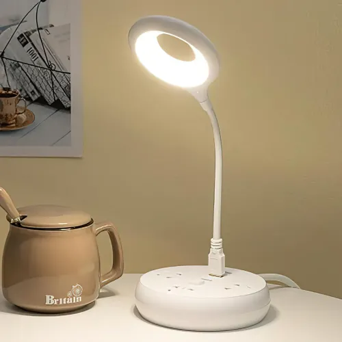 Гибкая кольцевая LED лампа светильник USB LK-50, 1.5 Вт - фото 2