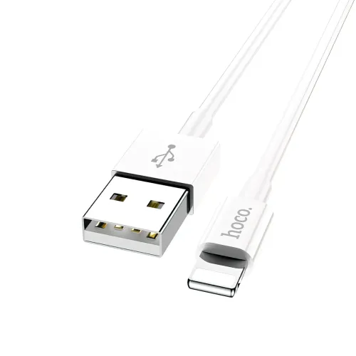 Кабель HOCO X64 Lighting для заряджання смартфона, 1 метр, 2.4 А - фото 4