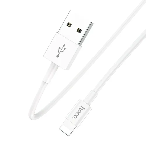 Кабель HOCO X64 Lighting для заряджання смартфона, 1 метр, 2.4 А - фото 5