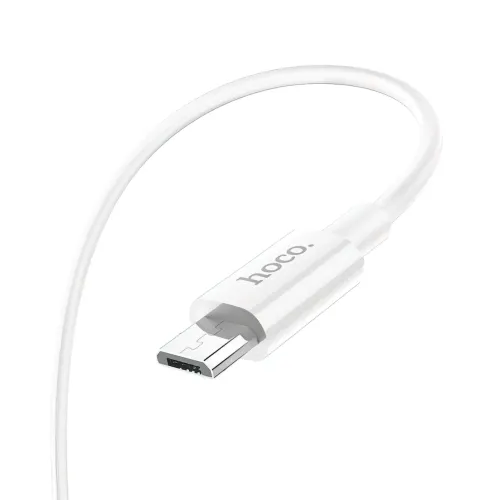 Кабель HOCO X64 MicroUSB для заряджання смартфона, 1 метр, 2.4 А - фото 3