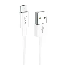 Кабель HOCO X64 MicroUSB для заряджання смартфона, 1 метр, 2.4 А