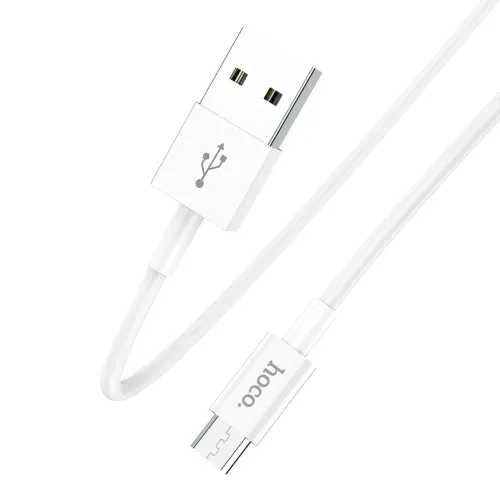 Кабель HOCO X64 MicroUSB для заряджання смартфона, 1 метр, 2.4 А - фото 5