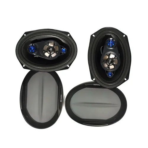 Автомобильные колонки Boschmann WJ1-S99V4, 15х23см, 500 Вт, 4х полосные, овальные - фото 3