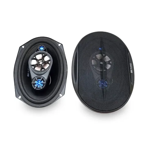 Автомобильные колонки Boschmann WJ1-S99V4, 15х23см, 500 Вт, 4х полосные, овальные - фото 5