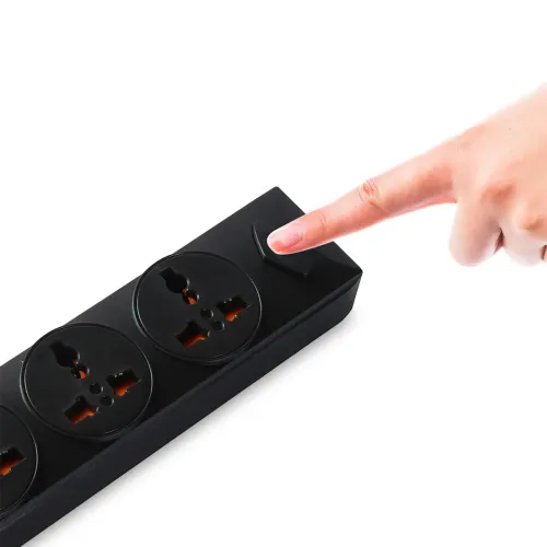 Сетевой фильтр-удлинитель BKL01-3 на 3 вилки, 4 USB, 2500 Вт, EU - фото 3