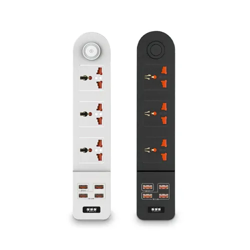 Сетевой фильтр-удлинитель BKL02-3 на 3 вилки, 4 USB, 2500 Вт, EU - фото 2