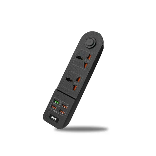 Сетевой фильтр-удлинитель BKL02-2 на 2 вилки, 4 USB, 2500 Вт, EU - фото 4