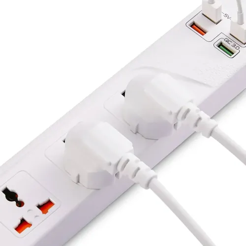 Сетевой фильтр-удлинитель BKL03-3 на 4 вилки, 4 USB, 2500 Вт, EU - фото 5