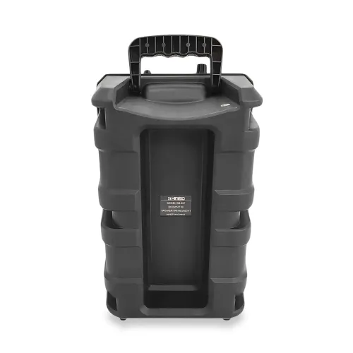 Портативная колонка Kimiso QS-627 на 10 Вт, 1200 мА/ч с микрофоном и светомузыкой - фото 4