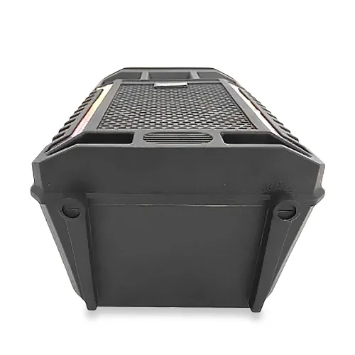 Портативная колонка Kimiso QS-627 на 10 Вт, 1200 мА/ч с микрофоном и светомузыкой - фото 5