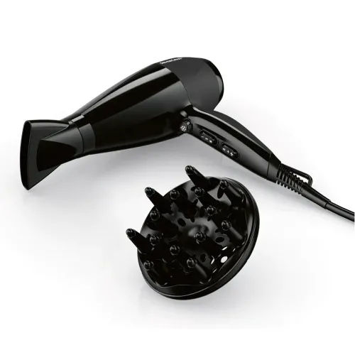 Фен Gemei GM-103, 2400 Вт із дифузором і концентратором, з функцією іонізації - фото 4