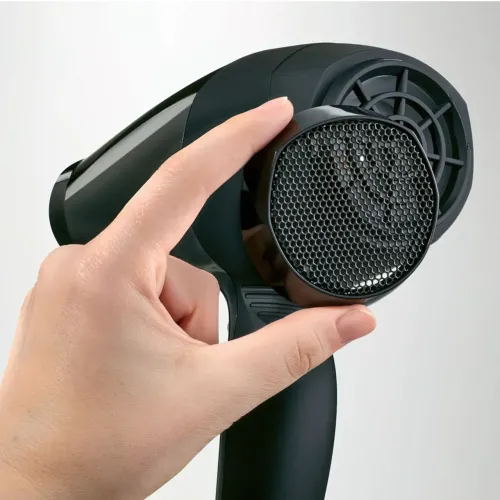 Фен Gemei GM-103, 2400 Вт із дифузором і концентратором, з функцією іонізації - фото 9