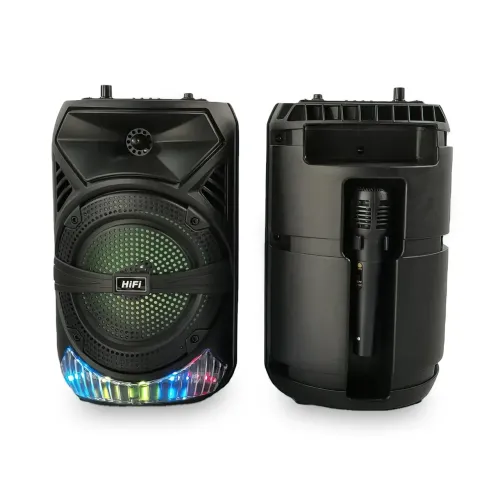 Портативная аккумуляторная колонка KOLAV-C602, 1800 мА/ч, 6.5, USB, FM, Bluetooth - фото 3