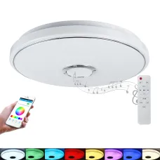 Люстра светодиодная Sneha LY6121​​​​​​​ 35 см, с пультом, RGB подсветкой, колонкой, 50 Вт