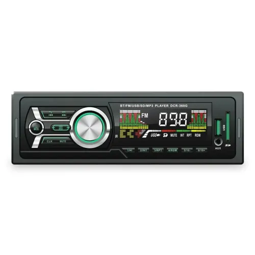 Автомобильная магнитола XbTqd 1785, 1DIN, 200 Вт, Aux, USB, Bluetooth, с пультом ДУ