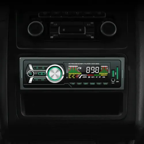 Автомобильная магнитола XbTqd 1785, 1DIN, 200 Вт, Aux, USB, Bluetooth, с пультом ДУ - фото 7