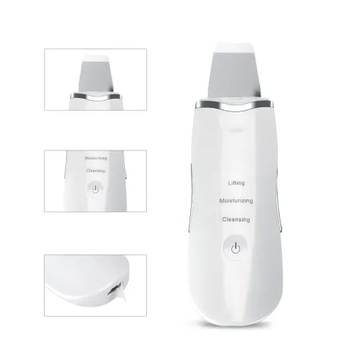 Аппарат ультразвукового пилинга Skin Scrubber XL-293, скраббер 23 мм, 600 мА/ч, 2 Вт - фото 4