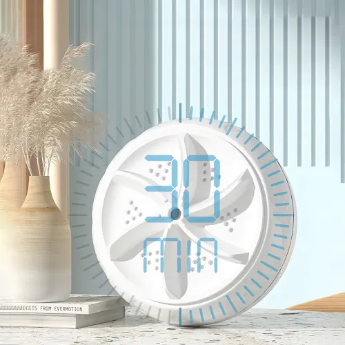 Портативная стиральная машина Turbine Wash, 6 Вт с зарядкой от USB, до 1 кг вещей, для стирки 30 минут - фото 5