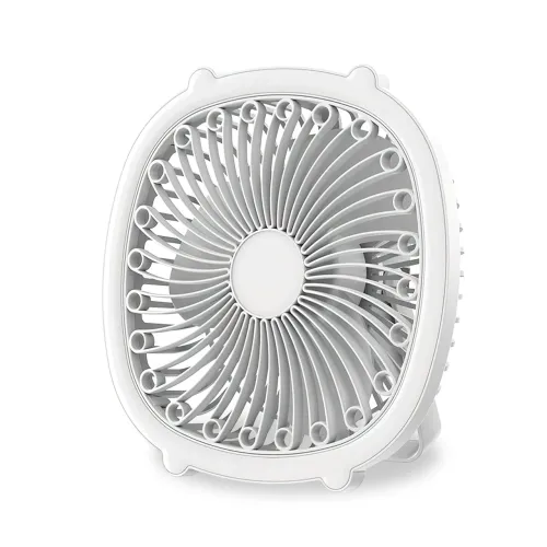 Портативный вентилятор с лампой Fill Light Fan, аккумуляторный 1200 мА/ч, 5 Вт, зарядка Type-C