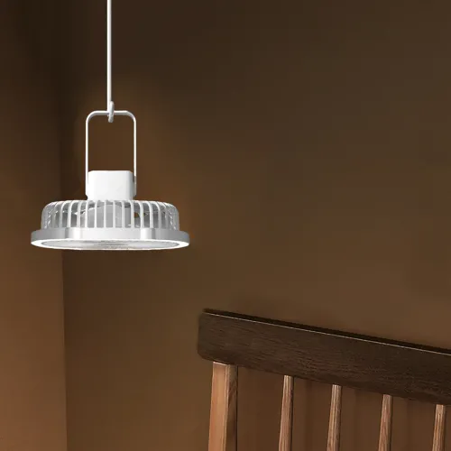 Портативный вентилятор с лампой Fill Light Fan, аккумуляторный 1200 мА/ч, 5 Вт, зарядка Type-C - фото 5
