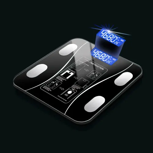 Весы напольные электронные UKC A-8003 до 180 кг, с приложением, измеряют 13 показателей, Bluetooth - фото 4