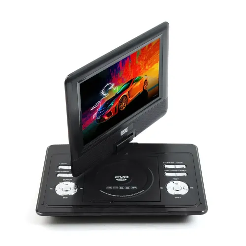 Портативный DVD проигрыватель Opera OP-1180 с Т2, 11 дюймов, с поворотом на 270 градусов - фото 2