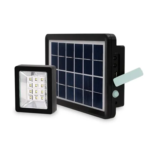 Комплект прожекторов с солнечной панелью EasyPower EP-05 с датчиком движения, 3600 мА/ч, СОВ, IP66 - фото 3