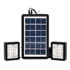 Комплект прожекторов с солнечной панелью EasyPower EP-05 с датчиком движения, 3600 мА/ч, СОВ, IP66