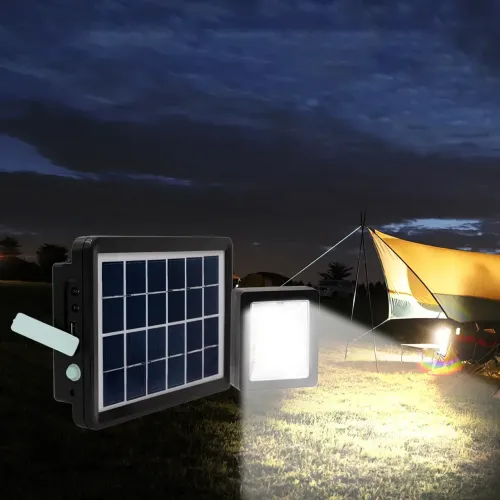 Комплект прожекторов с солнечной панелью EasyPower EP-05 с датчиком движения, 3600 мА/ч, СОВ, IP66 - фото 6