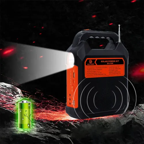 Портативная солнечная система EasyPower EP-0188, 4500 мА/ч, с функцией повербанк и выносными лампочками - фото 5