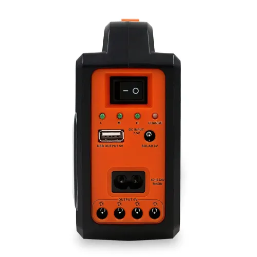 Портативна сонячна система EasyPower EP-392, 4000 мА/год, з функцією повербанк і виносними лампочками - фото 4