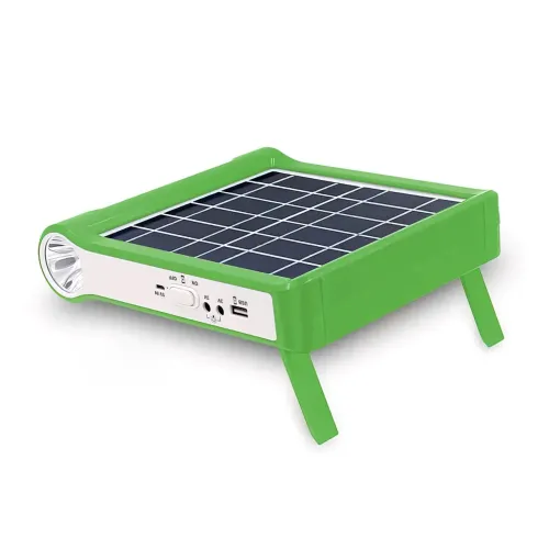Портативная солнечная система EasyPower EP-038А, 3000 мА/ч, с функцией повербанк и выносными лампочками - фото 4